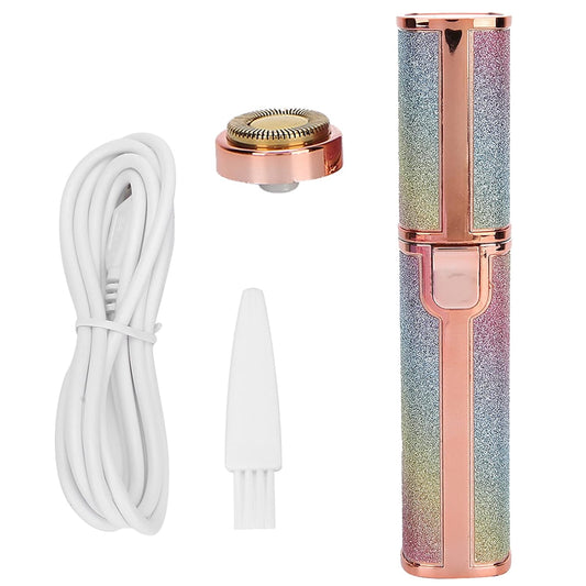 2-in-1 Women’s Electric Hair Trimmer & Eyebrow Precision Razor – Cordless, Painless & Rechargeable